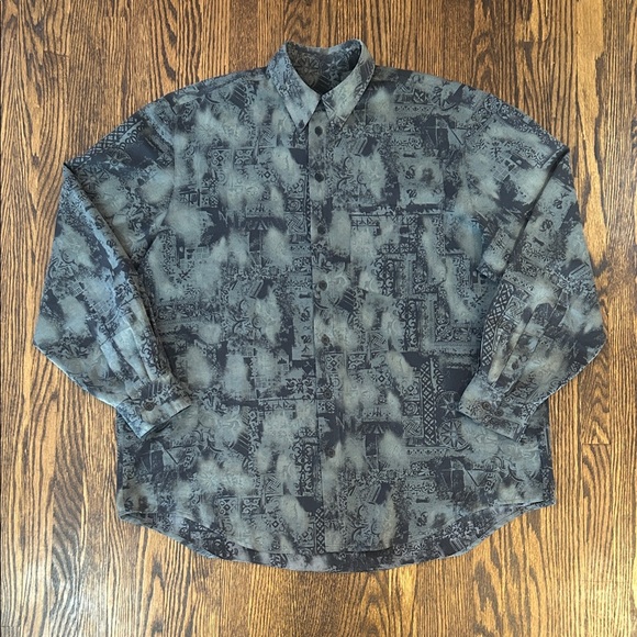 Tilley Other - Vintage Y2K Tilley Maximalist Printed Shirt